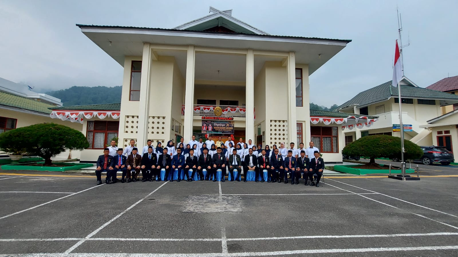 Upacara Peringatan Ulang Tahun MAHKAMAH AGUNG RI Ke 79